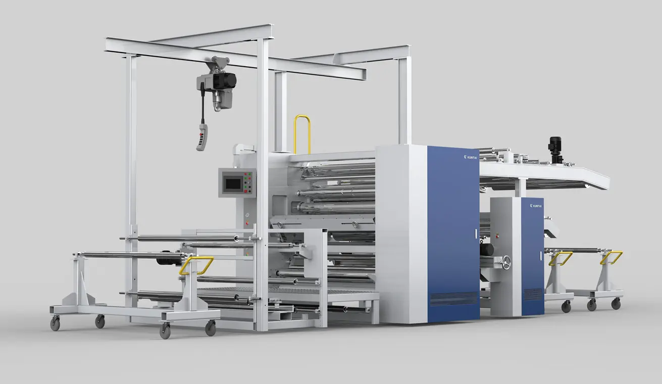 Advanced PLC Control PUR Hot Melt Laminating Machine